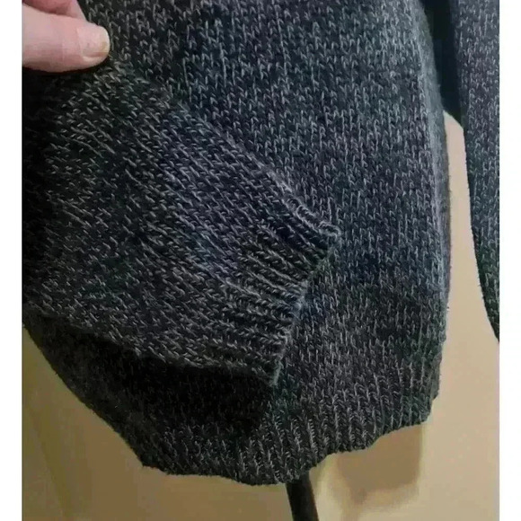 VTG American Eagle Outfitters 1980’s Knit Cotton Sweater Dark Gray Mens Medium - Picture 4 of 7